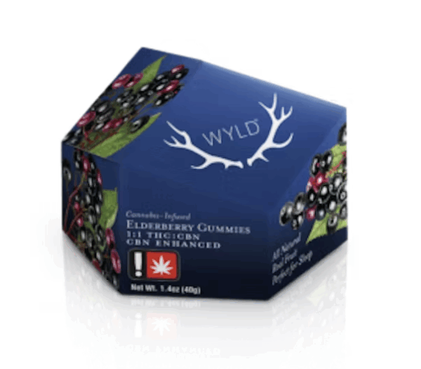 ElderBerry (Sleep) Gummies 2:1 - WYLD