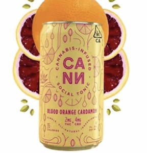Blood Orange Cardamom - 6pk - Social Tonic - CANN
