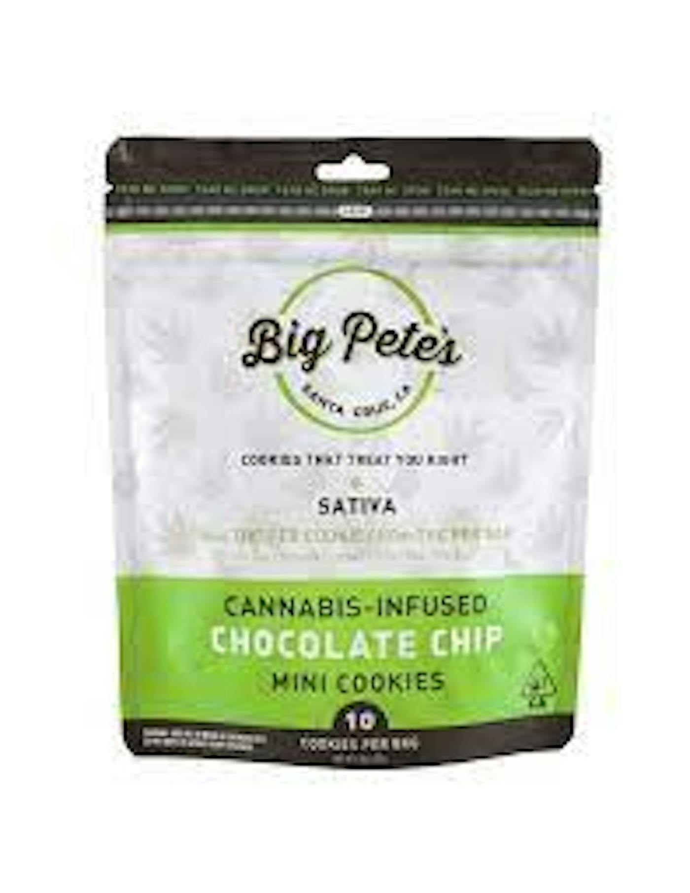 10pk - Chocolate Chip Sativa Cookies