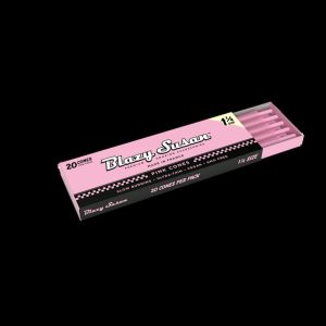 20pk - Blazy Susan - Pink - 1 1/4