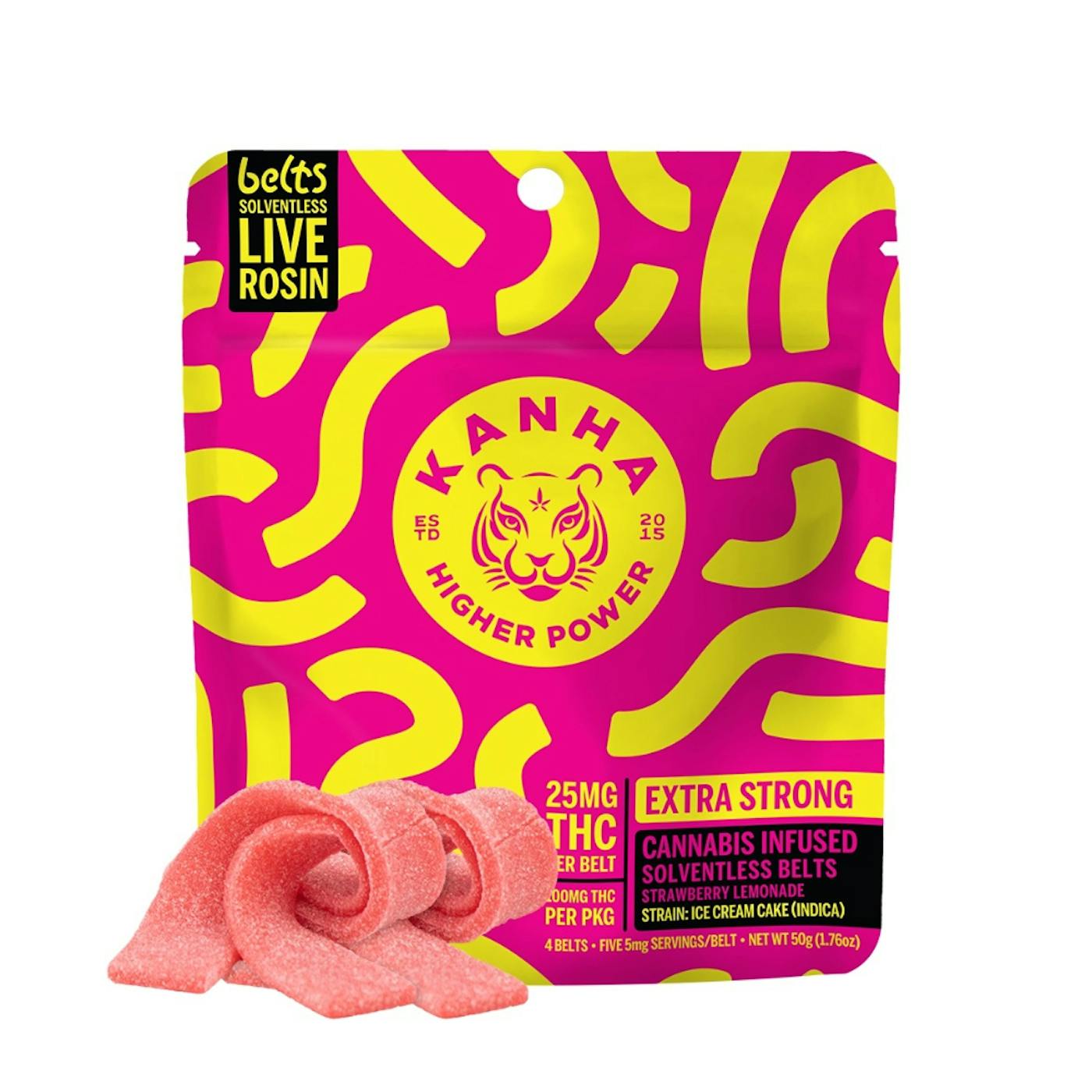 4pk - Strawberry Lemonade Live Rosin Belts