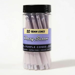 50pk - Purple Cones - 98mm