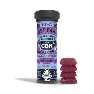 Black Raspberry (Live Resin Infused) Gummies - 2:1