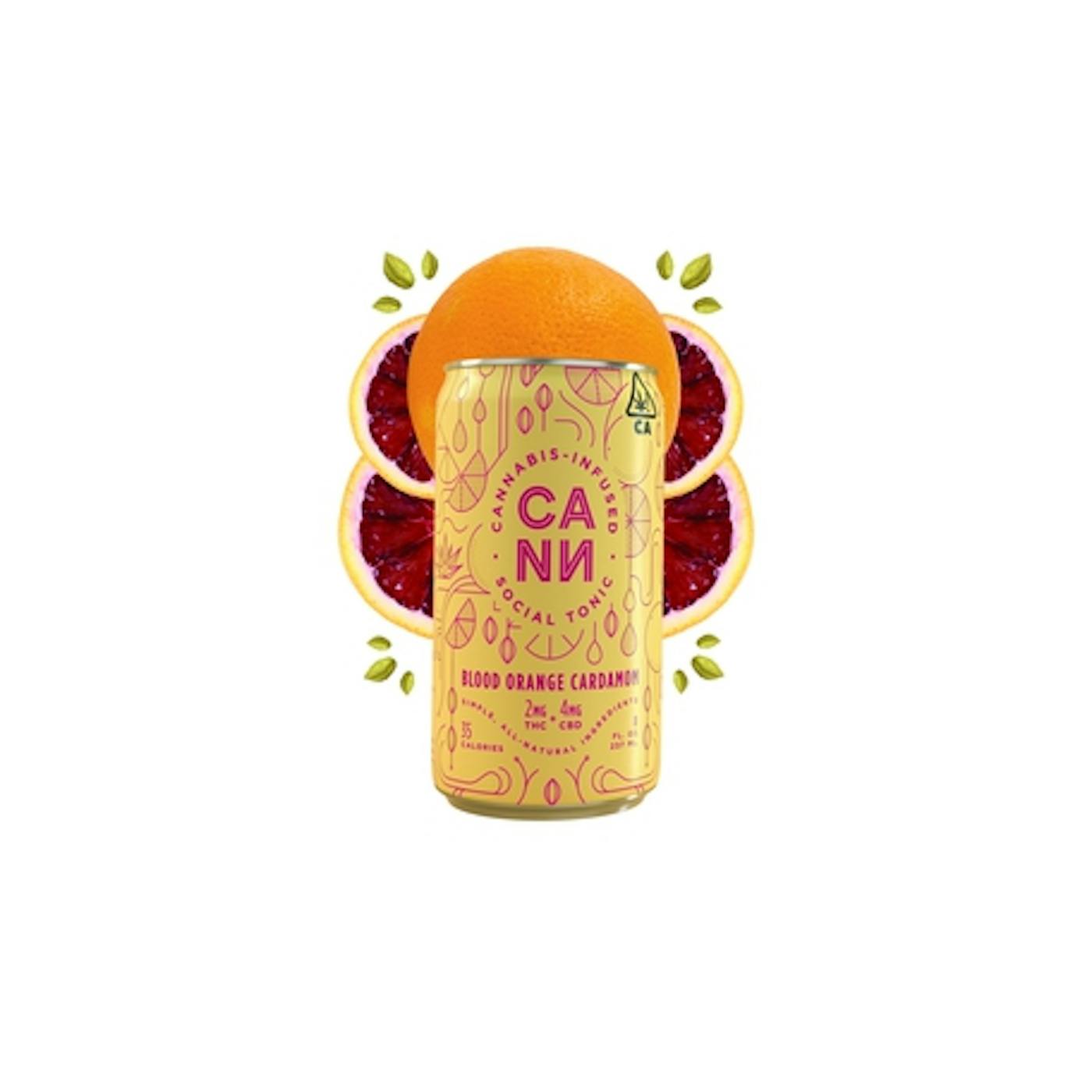 Blood Orange Cardamom - 6pk - Social Tonic