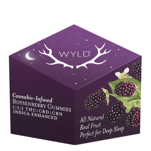 Boysenberry Gummies 1:1:1 (THC:CBD:CBN)