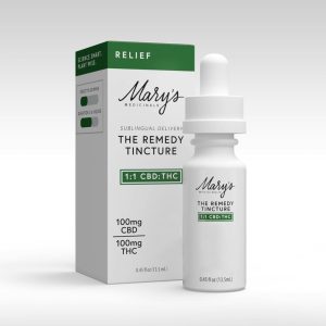 CBD:THC 1:1 - Remedy (Relief) Tincture