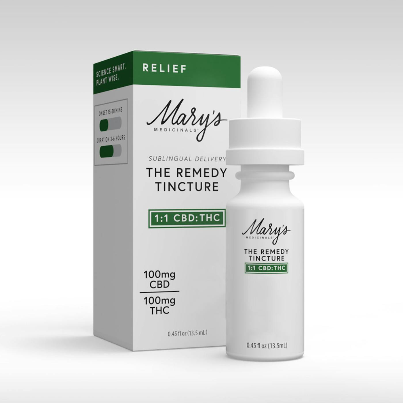 CBD:THC 1:1 - Remedy (Relief) Tincture