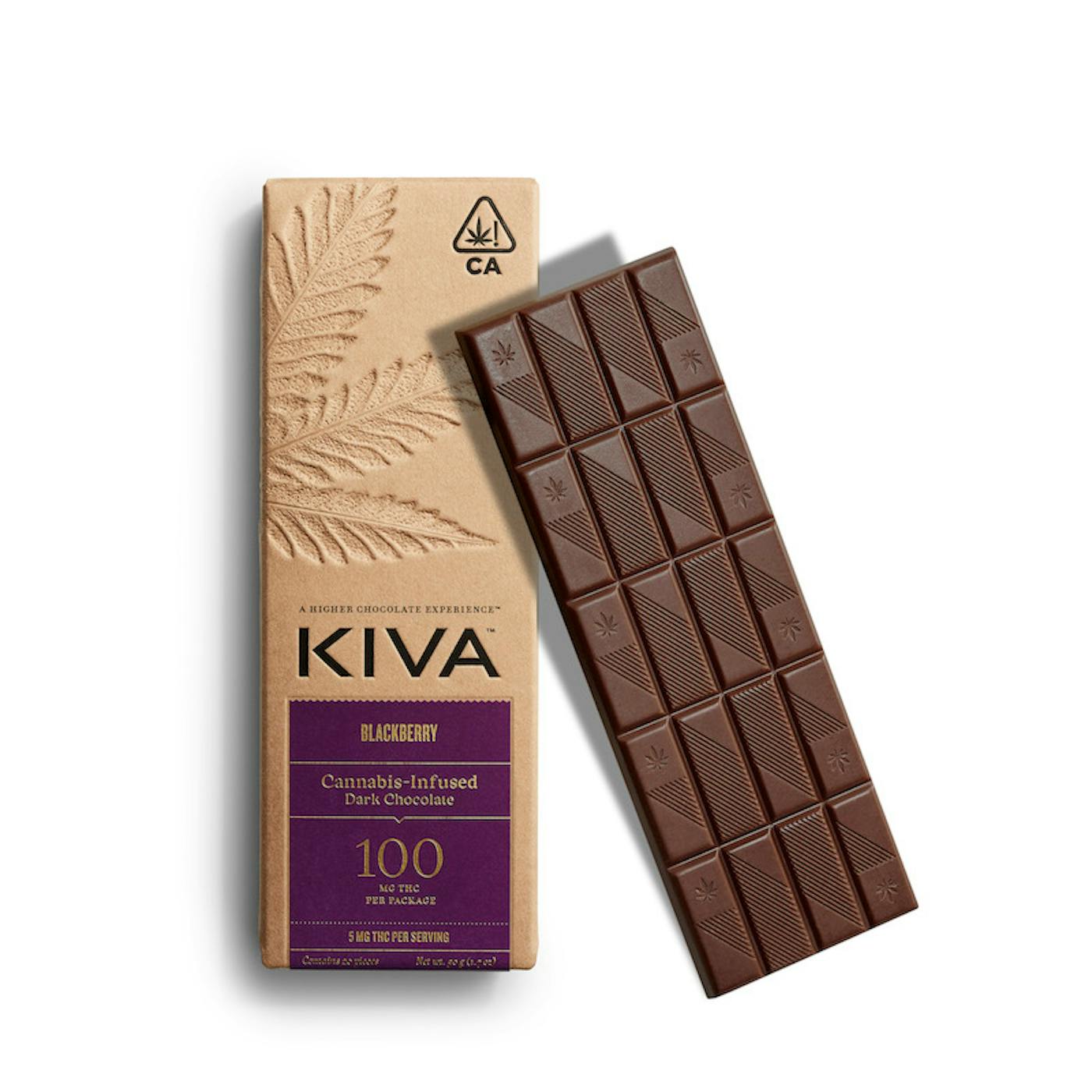 Dark Chocolate BlackBerry Bar