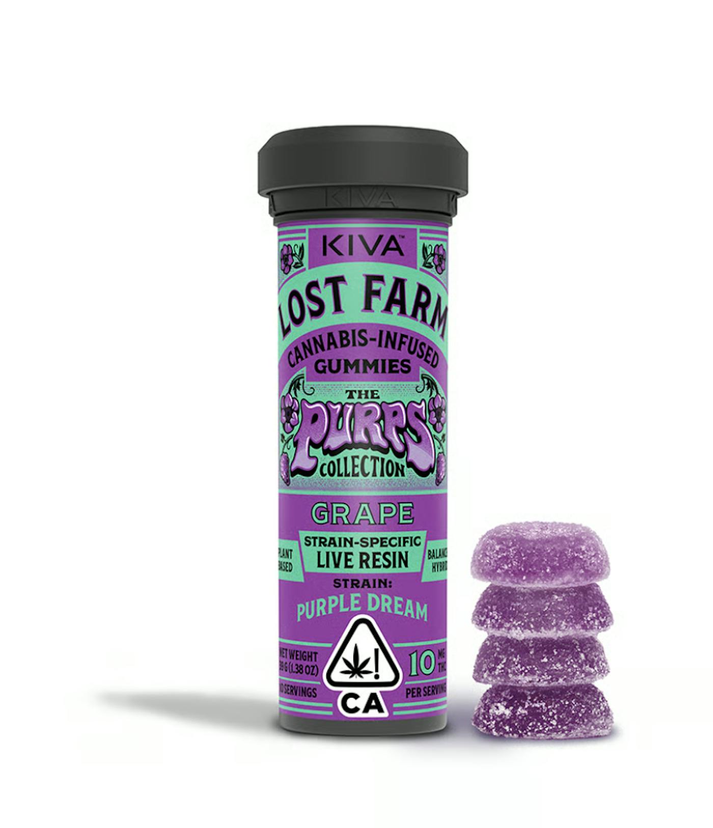 Grape (Live Resin Infused) Gummies