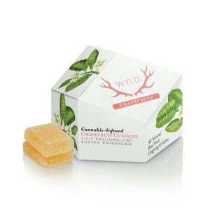 Grapefruit Gummies 1:1:1 (THC:CBG:CBC)