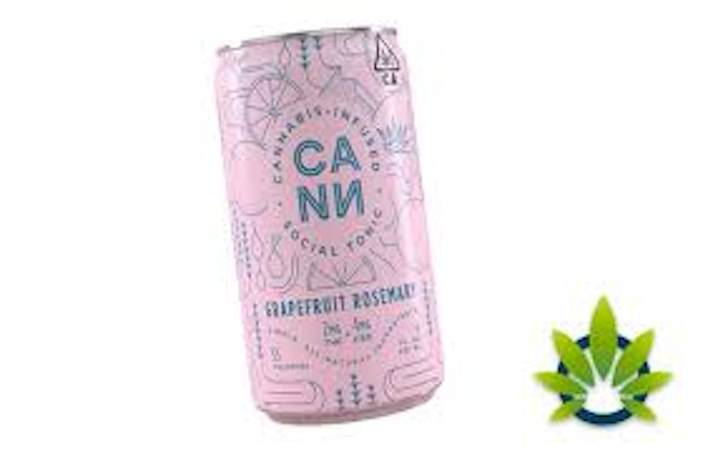 Grapefruit Rosemary Social Tonic - 6pk
