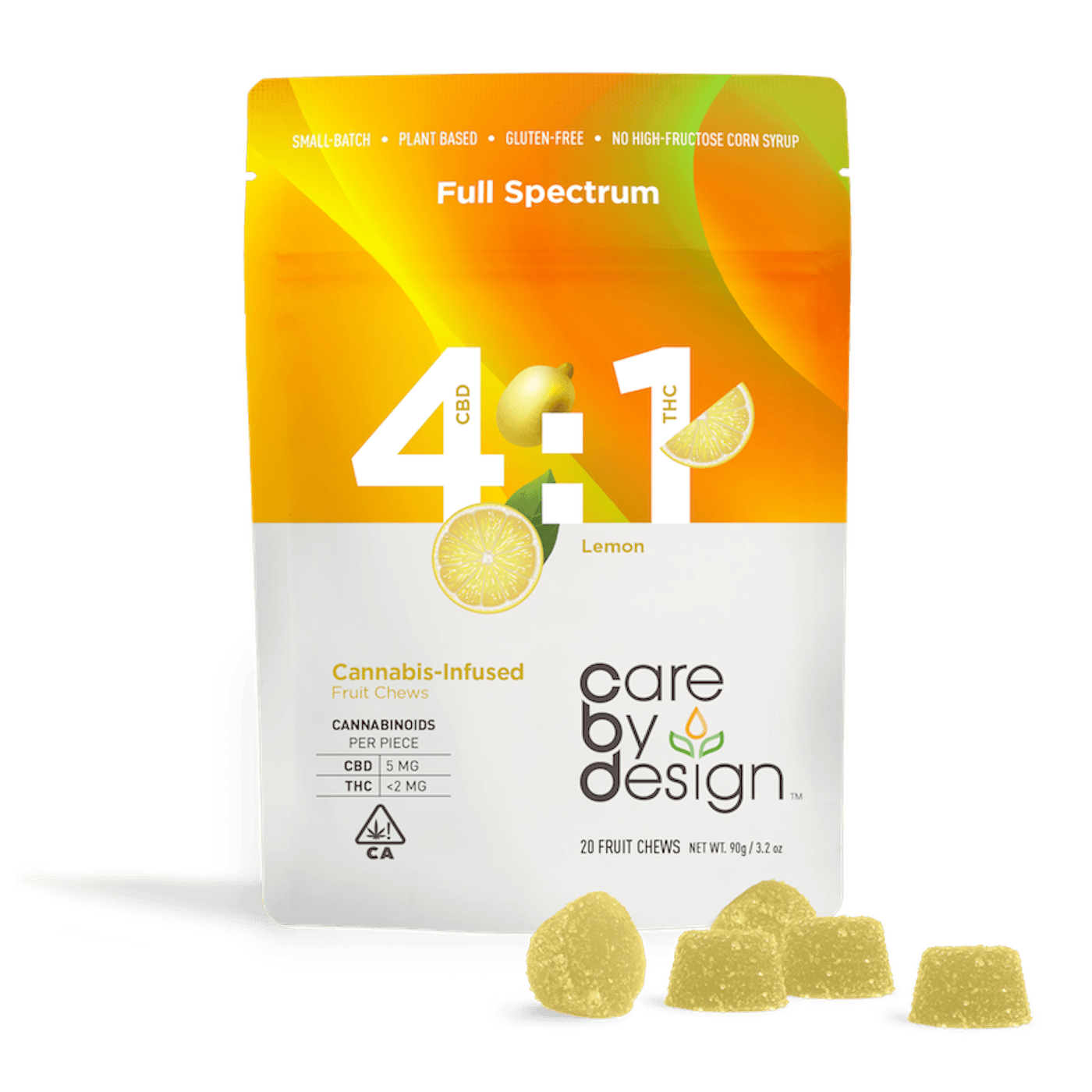Lemon Gummies 4:1 - 20pieces