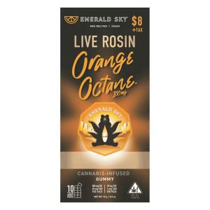 Orange Octane (Live Rosin) Gummies (10ct)