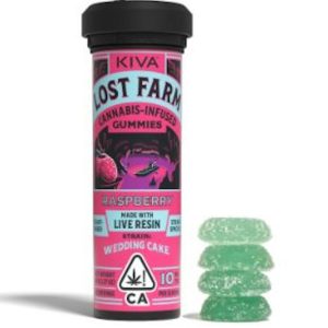 Raspberry (Live Resin Infused) Gummies