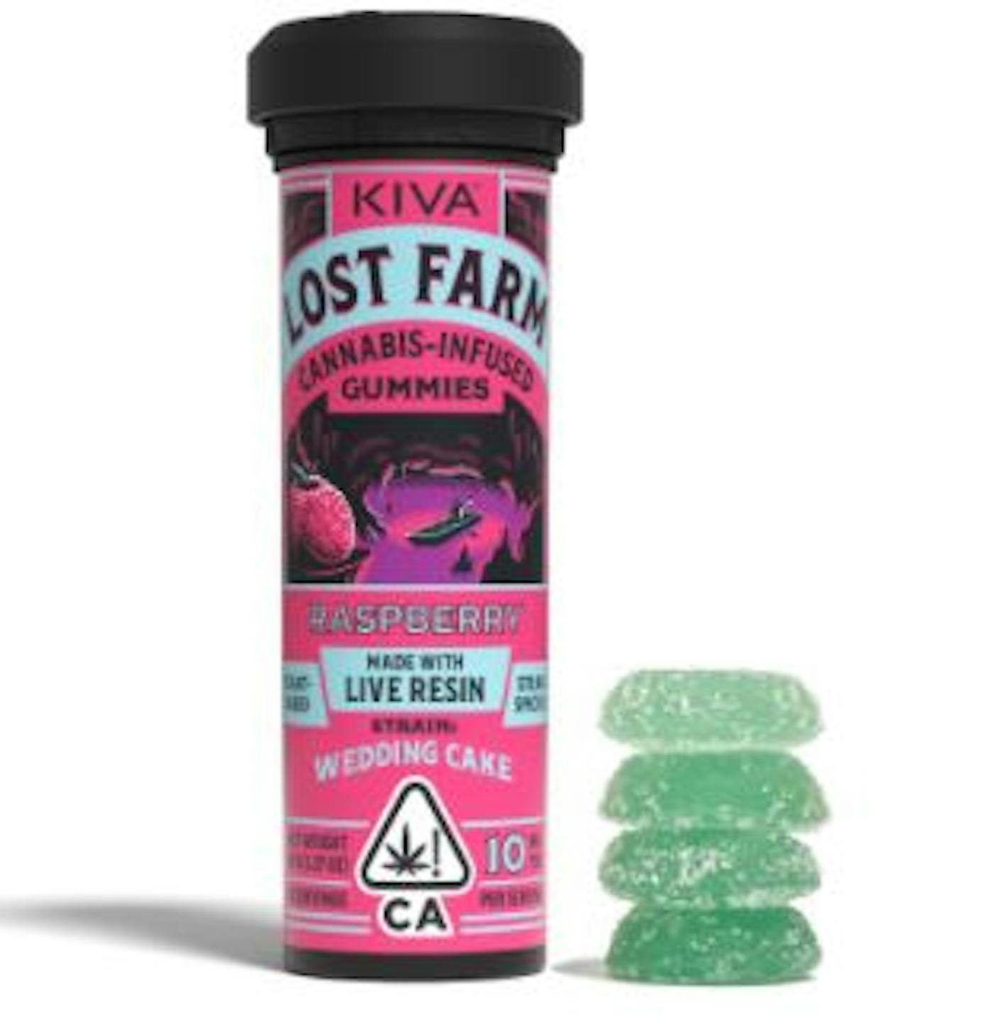 Raspberry (Live Resin Infused) Gummies