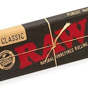Raw - Black - Unrefined Ultra Thin - 1 1/4