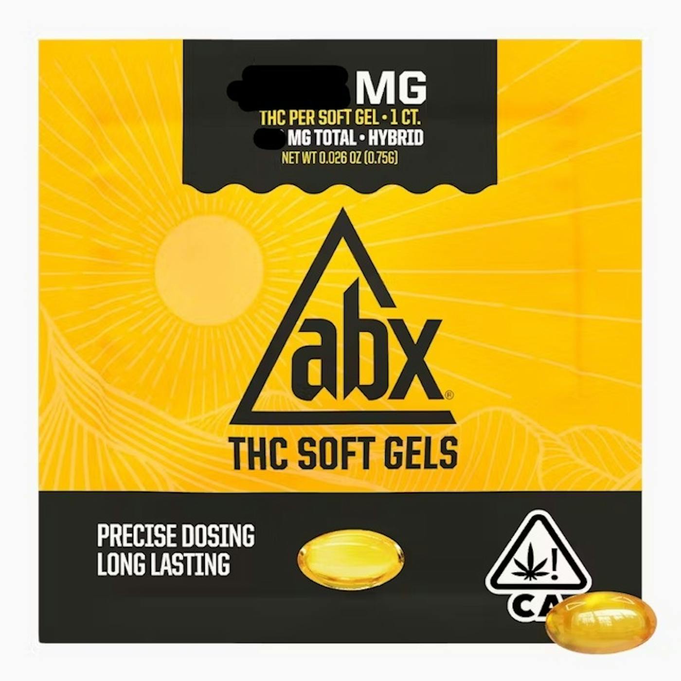 Single - THC Soft Gels - ABX