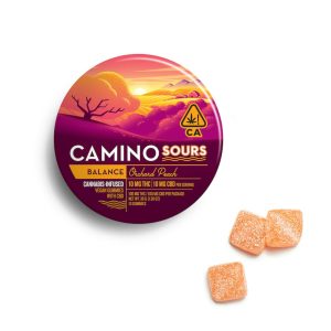 Sour Orchard Peach (Balance) Gummies - 10:10 THC:CBD