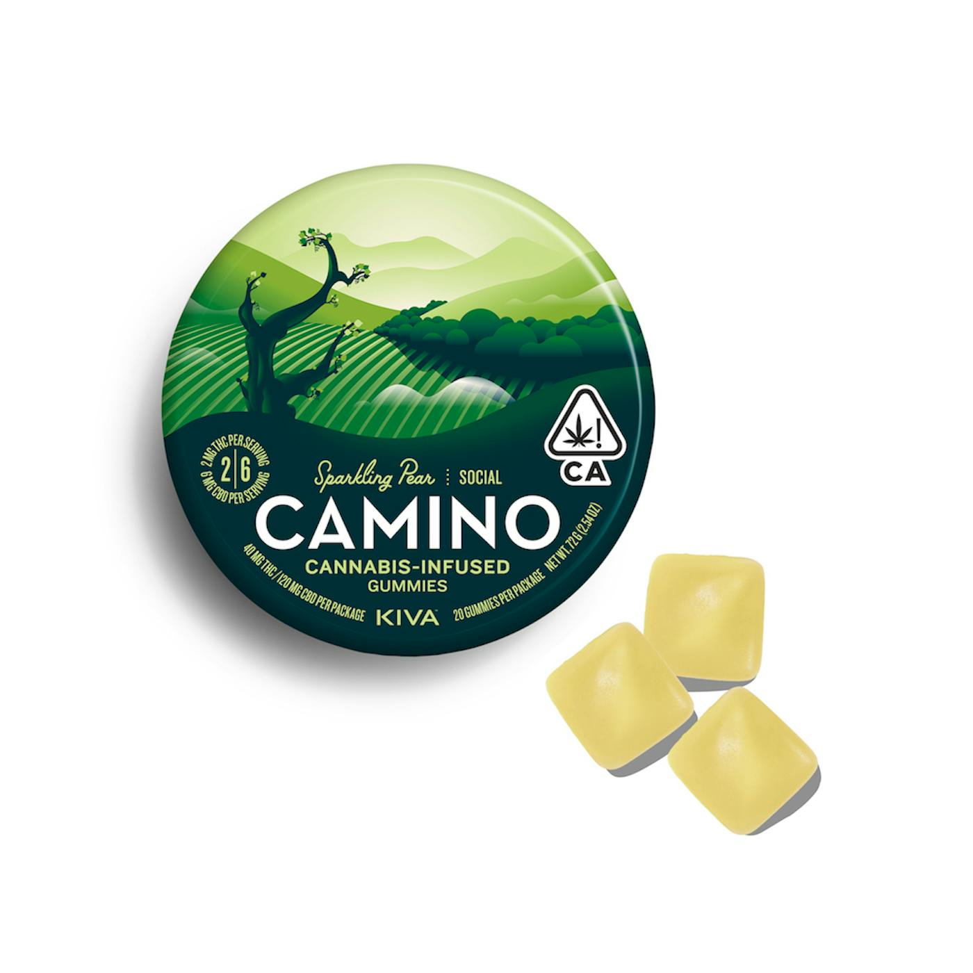 Sparkling Pear Gummies 3:1