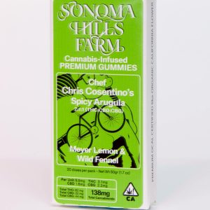 Spicy Arugula Gummy - 2:1:1 (THC:CBD:CBG) - SHF