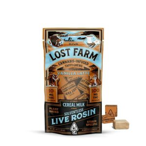 Vanilla Latte (Live Rosin Infused) Fruit Chews