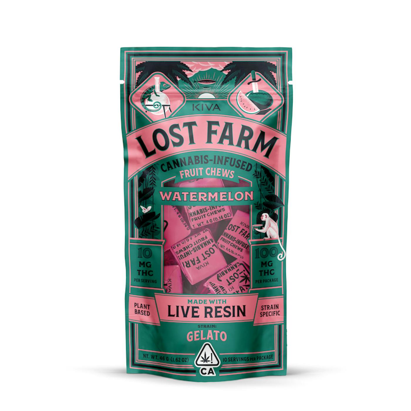 Watermelon - (Live Resin Infused) Fruit Chews