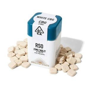 White CBG - RSO Tablets