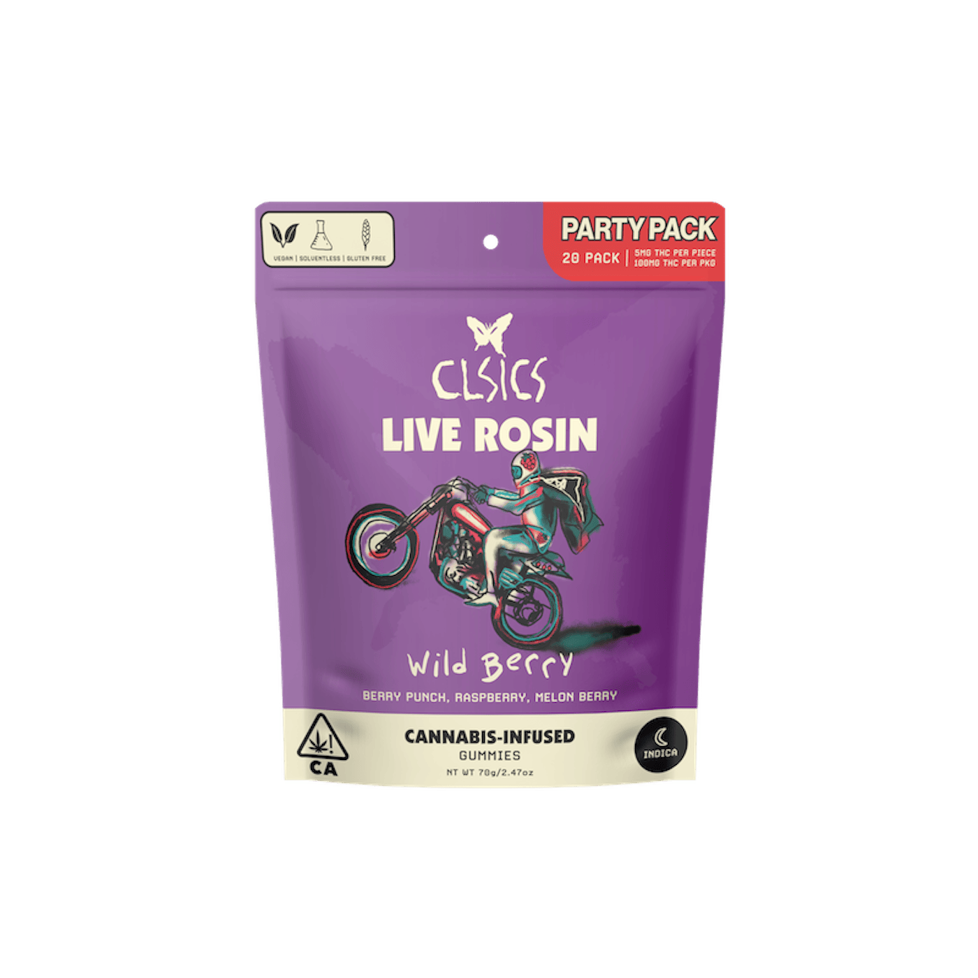 Wild Berry (Live Rosin) Gummies