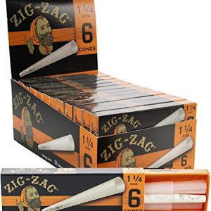 Zig-Zag King Size Prerolled Cones 3 Pack
